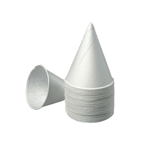 4oz Paper Drinking Water Cones